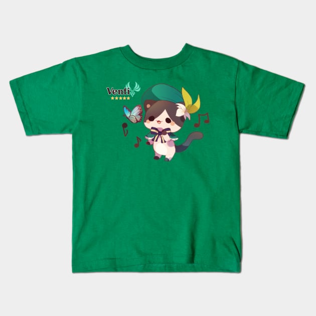 Venti Kids T-Shirt by Cremechii